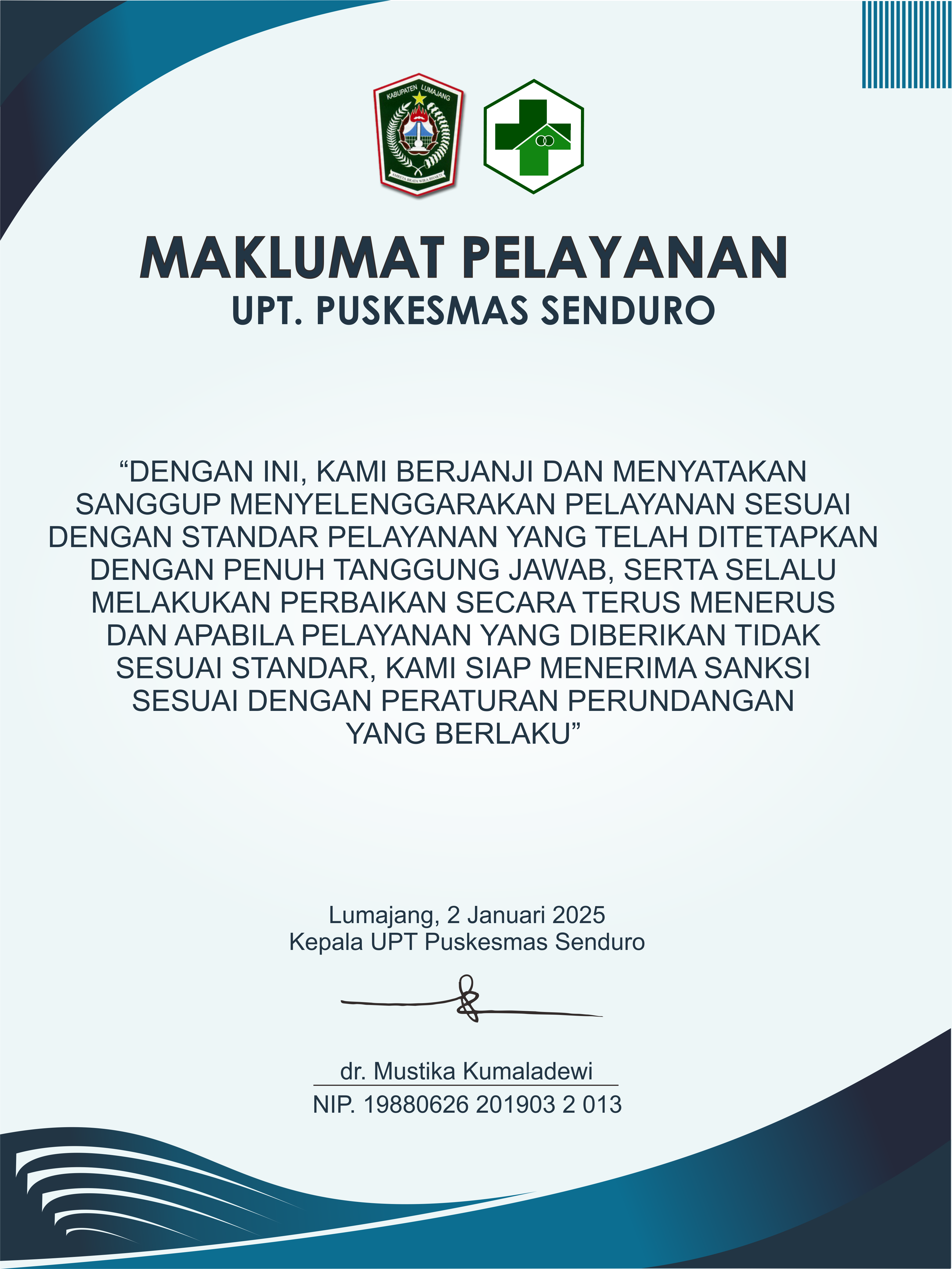 MAKLUMAT PELAYANAN
